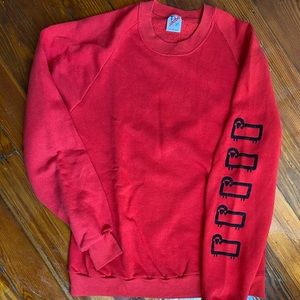 Vtg Bootleg Woolrich Crewneck